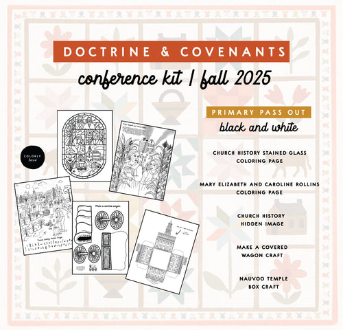 Primary Pass Out Conference Kit Fall 2025 (B+W pages only!)