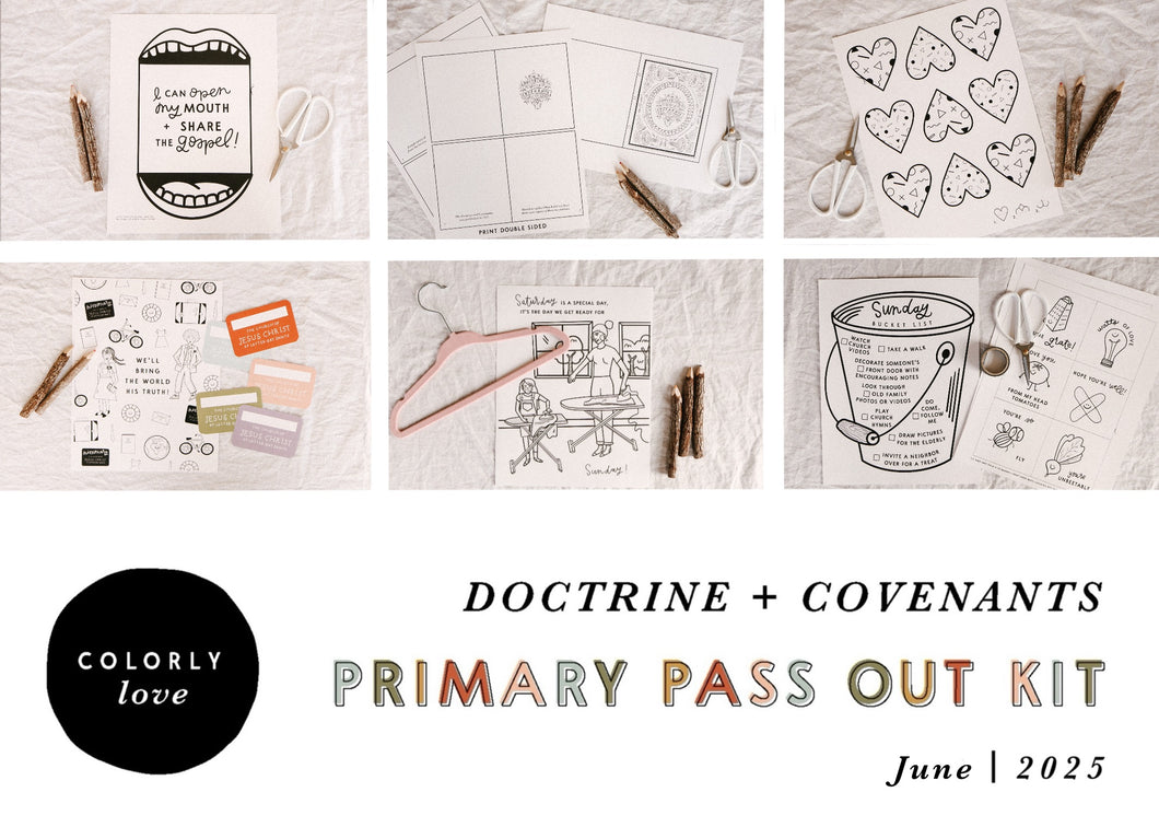 Primary Pass Out Kit: June 2025