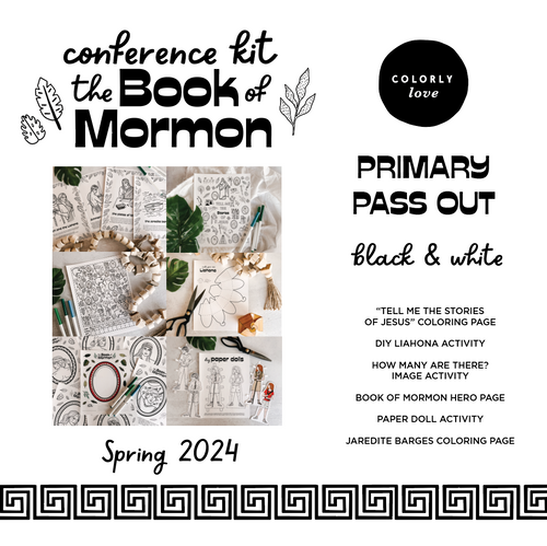 Primary Pass Out Conference Kit Spring 2024 (B+W pages only!)