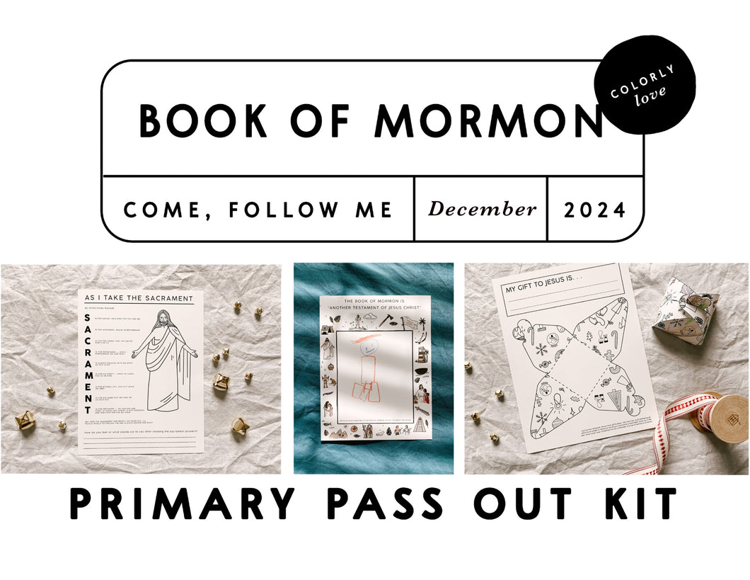 Primary Pass Out Kit: December 2024