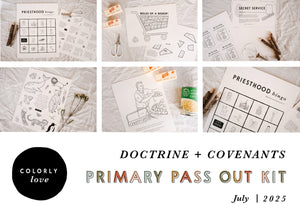 Primary Pass Out Kit: July 2025