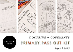 Primary Pass Out Kit: August 2025
