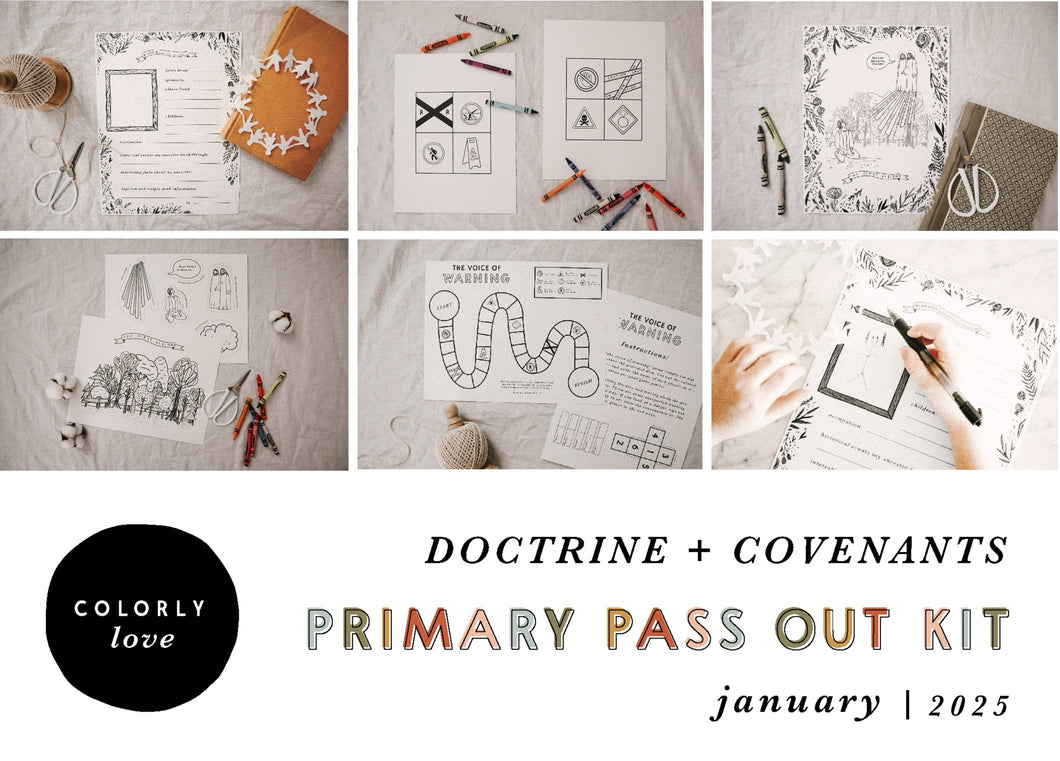 Primary Pass Out Kit: January 2025