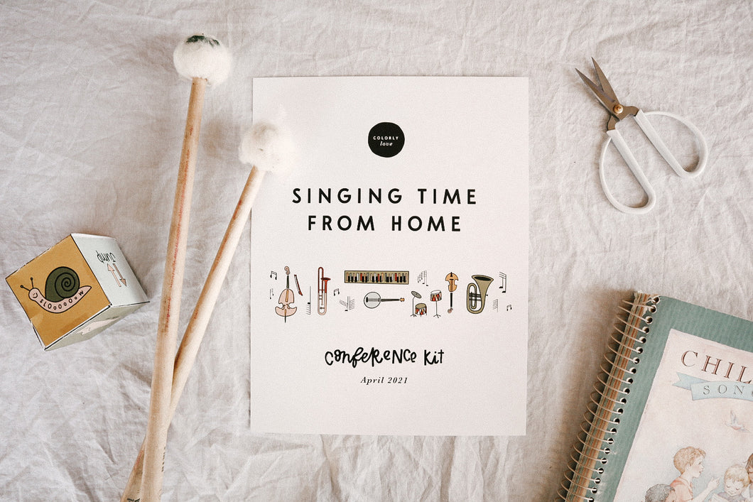Singing Time From Home: Conference Kit Spring 2021