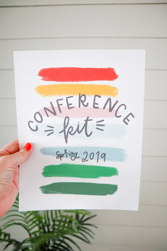 Conference Kit Spring 2019