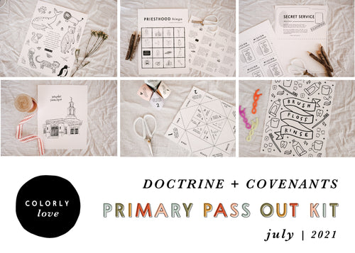 Primary Pass Out Kit: July 2021
