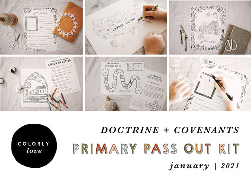 Primary Pass Out Kit: January 2021