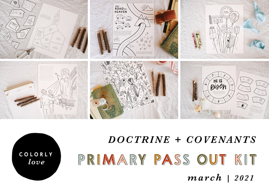 Primary Pass Out Kit: March 2021