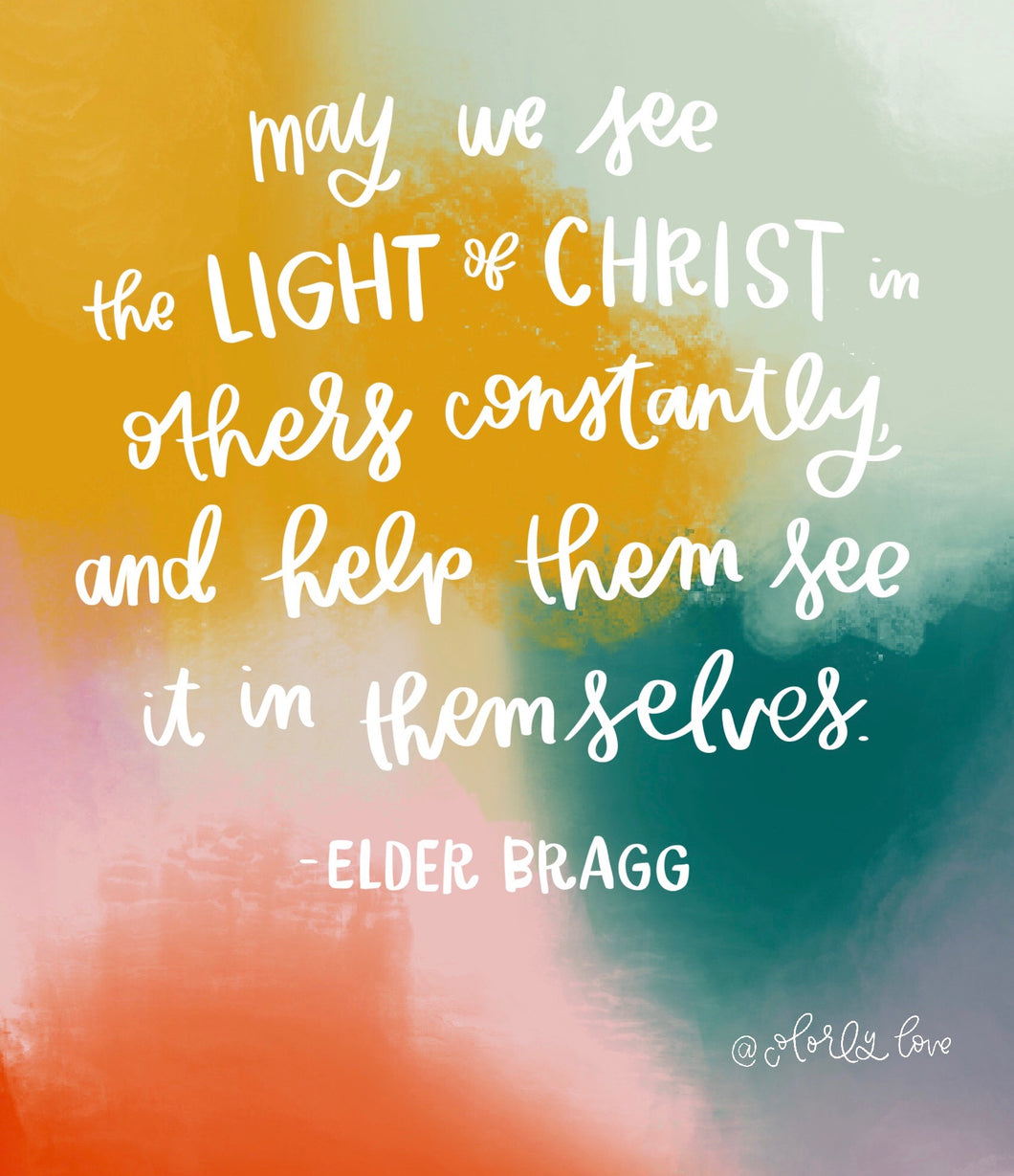 Elder Bragg Quote