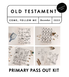 Primary Pass Out Kit: December 2022