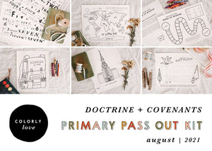 Primary Pass Out Kit: August 2021