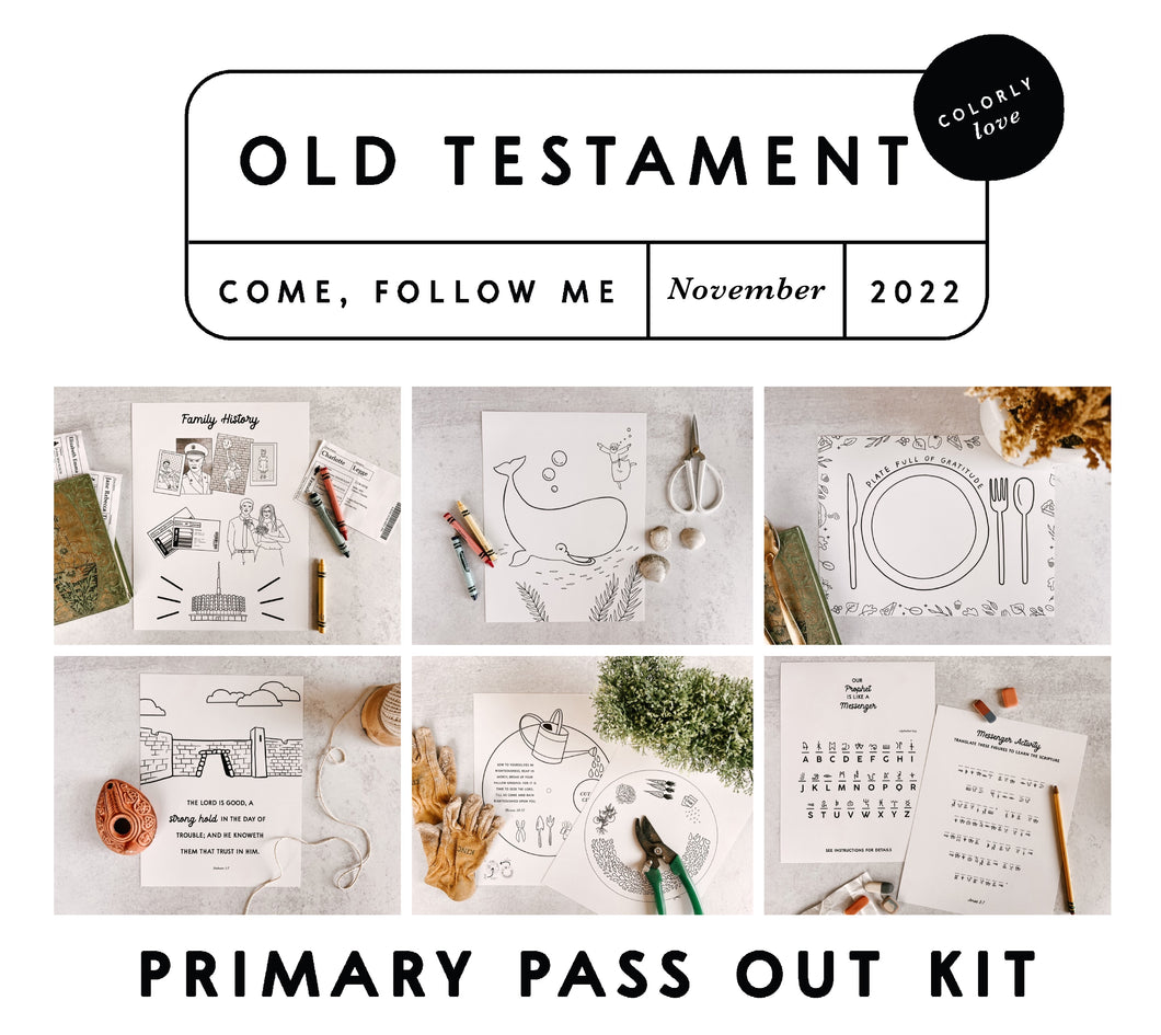 Primary Pass Out Kit: November 2022