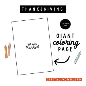 Thanksgiving Big Pages